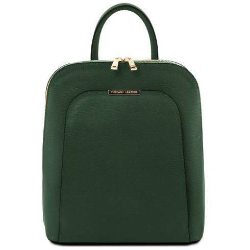 TL Bag - Saffiano leather backpack for women